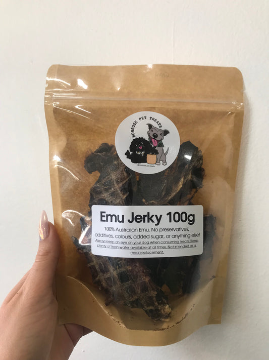 Emu Jerky Pieces 100g